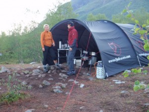 Pancake am Checkpoint Fjällräven / Kieron