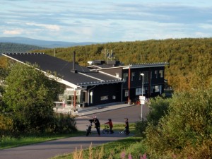 Haupthaus von Camp Ripan in Kiruna