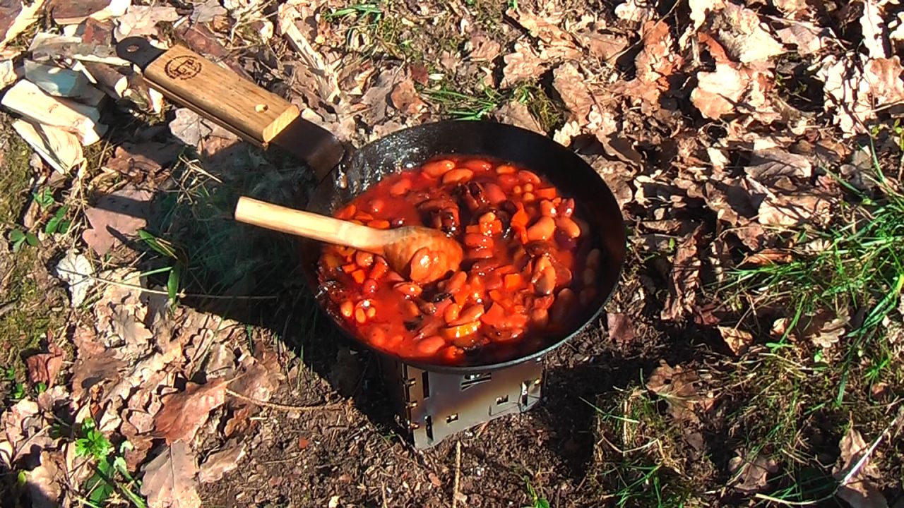 Leckere Bohnenpfanne