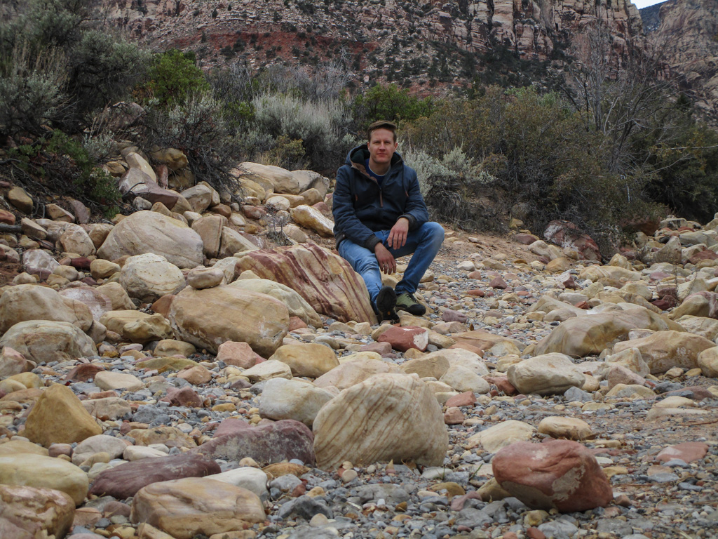 Red_Rock_Canyon-Pine_Creek_Canyon Flussbett