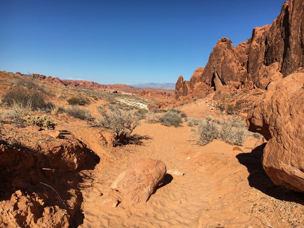 Valley of Fire - Feuerroter Sandstein